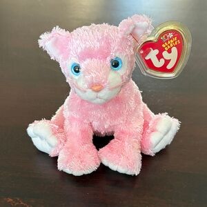 Ty Beanie Babies Carnation the Cat